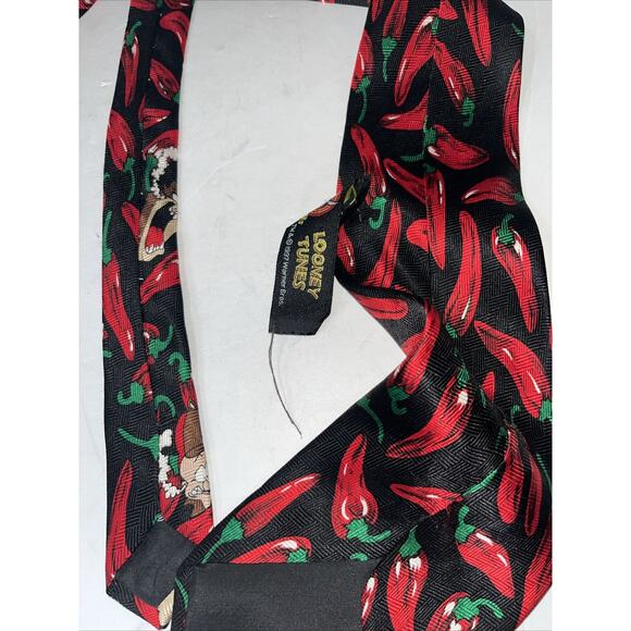 Looney Tunes Mania Chili Peppers‎ Silk Tie 1997 - Picture 3 of 4